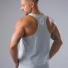 Mens stringer vest tops in heathered grey and white 6 | symmetry athletics
