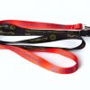 Coral and Black | Symmetry Athletics | Polyester Lanyard 2